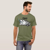 PATRIOT - SWALLOWED IDAHO - ONE BAD BASS Tシャツ (正面フル)