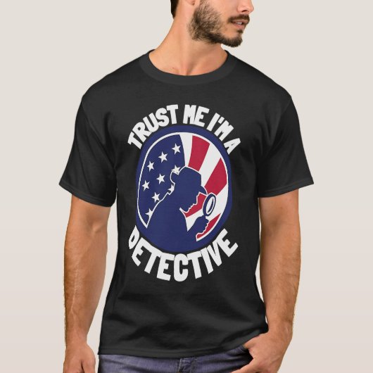 Patriot USA Detective Spy And Private Investigator Tシャツ (正面)