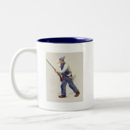 Patriote Québec Rébellion 1837-1838 Henri Julien ツートーンマグカップ