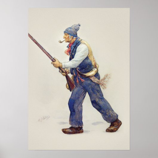 Patriote Québec Rébellion 1837-1838 Henri Julien ポスター (正面)