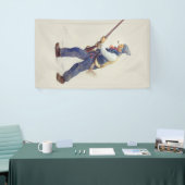 Patriote Québec Rébellion 1837-1838 Henri Julien 横断幕 (トレードショー)