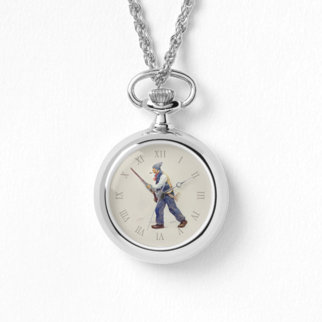 Patriote Québec Rébellion 1837-1838 Henri Julien 腕時計 (正面)