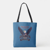 Patriotic 1776 2026 USA Celebration Gift トートバッグ (裏面)