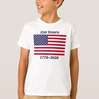 Patriotic 250 Years 1776-2026 Tシャツ
