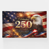 Patriotic 250th Anniversary Banner 横断幕 (横)