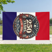 Patriotic 250th Anniversary Emblem 横断幕 (外側)