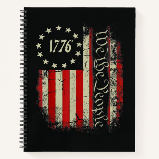  Patriotic 4th of July America ノートブック (正面)