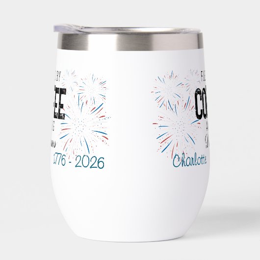  Patriotic 4th of July Custom Name (右面)