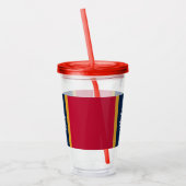 Patriotic Acrylic Tumbler with flag of Mississippi アクリルタンブラー (左)