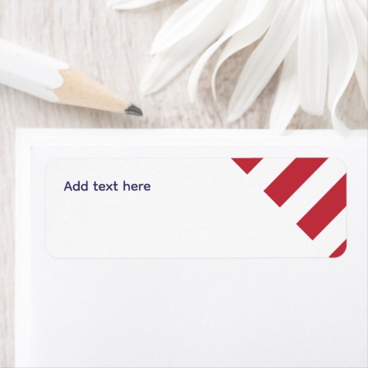 Patriotic Address Labels ラベル (インサイチュ)