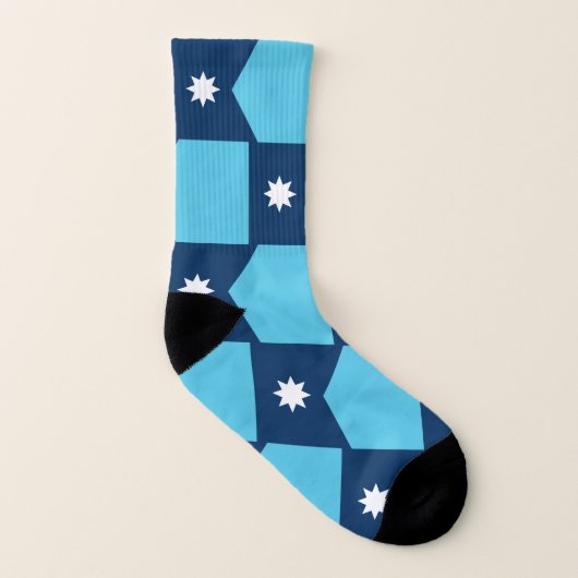 Patriotic All Over Print Socks Flag of Minnesota ソックス (左内側)