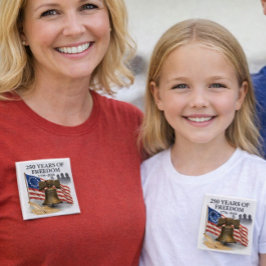 Patriotic America 250 Anniversary  缶バッジ