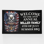 Patriotic America 250 Eagle Banner  横断幕 (横)