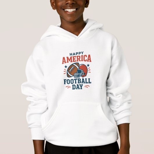  Patriotic America Football Day Tee – Perfect Gift (正面)