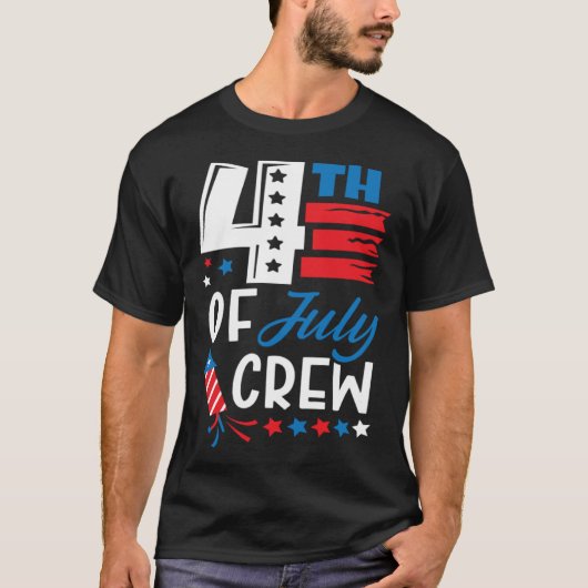 Patriotic America USA Flag 4th Of July America 2 Tシャツ (正面)
