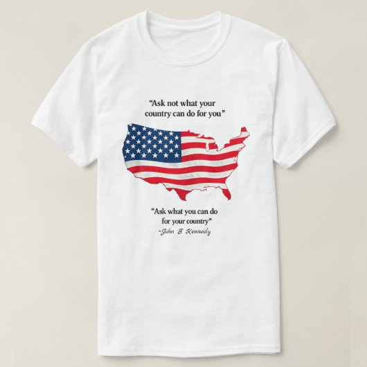 Patriotic American (13b) Tシャツ (デザイン正面)