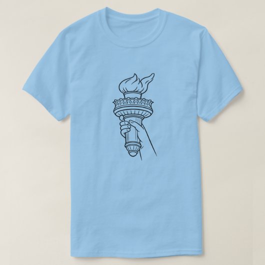 Patriotic American (1b) Tシャツ (デザイン正面)