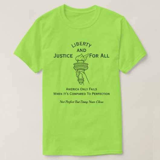 Patriotic American (3e) T-Shirt Tシャツ (デザイン正面)