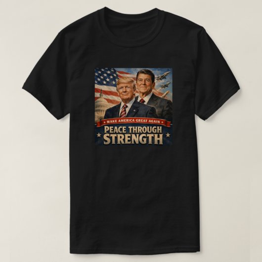 Patriotic American (6) T-Shirt Tシャツ (デザイン正面)