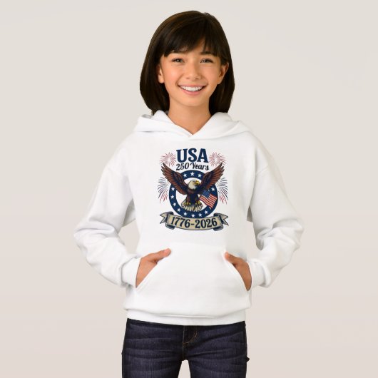 Patriotic American Eagle 250 Years 1776-2026 (正面フル)