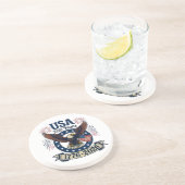 Patriotic American Eagle 250 Years 1776-2026 コースター (側面)