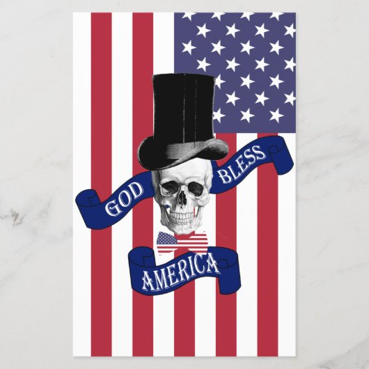 Patriotic American flag チラシ (正面)