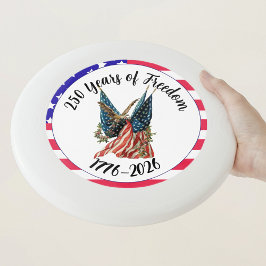 Patriotic American Flag and Eagle USA 250th Wham-Oフリスビー