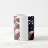 Patriotic American flag Coffee Mug コーヒーマグカップ (中央)