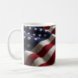 Patriotic American flag Coffee Mug コーヒーマグカップ