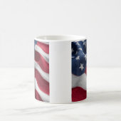 Patriotic American flag Coffee Mug コーヒーマグカップ (中央)