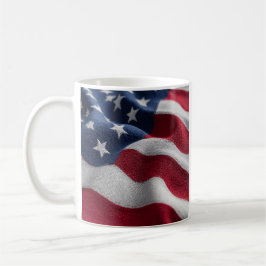 Patriotic American flag Coffee Mug コーヒーマグカップ