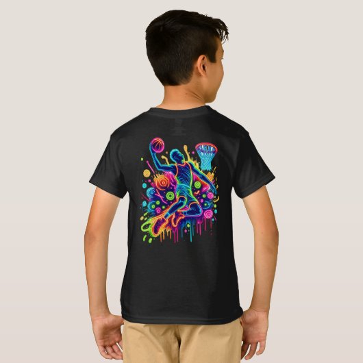  Patriotic American Flag Eagle  Tシャツ (裏面フル)