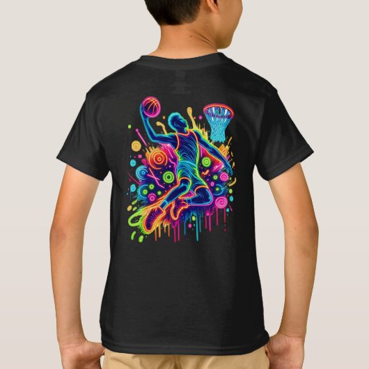  Patriotic American Flag Eagle  Tシャツ (裏面)