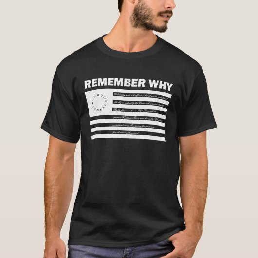 Patriotic American Flag Tシャツ (正面)