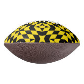 Patriotic american football with flag of Munich アメリカンフットボール (回転270)