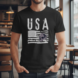 Patriotic American Gothic Tee Tシャツ