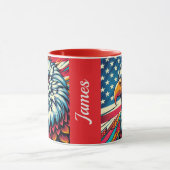   Patriotic American Mug マグカップ (中央)