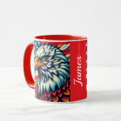   Patriotic American Mug マグカップ (正面左)