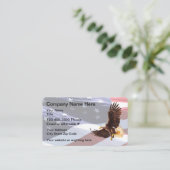 Patriotic Americana Eagle Theme 名刺 (スタンド正面)