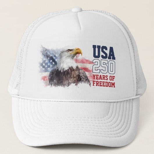 Patriotic America's 250th Anniversary USA Freedom キャップ (正面)