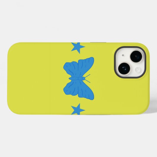Patriotic Apple Case-Mate, Bady Bassit flag Case-Mate iPhoneケース (裏面 (横))