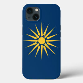 Patriotic Apple Case-Mate, Macedonia flag iPhone 13ケース