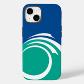 Patriotic Apple Case-Mate, Ottawa Flag Case-Mate iPhoneケース (裏面)