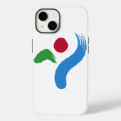 Patriotic Apple Case-Mate, Seoul Flag Case-Mate iPhoneケース (裏面)