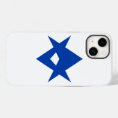 Patriotic Apple Case-Mate, Toyota City Flag Case-Mate iPhoneケース (裏面 (横))