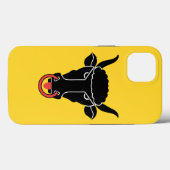 Patriotic Apple Case-Mate, Uri canton flag Case-Mate iPhoneケース (裏面 (横))