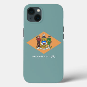 Patriotic Apple iPhone 13ケースメイト、デラウェア 13ケース