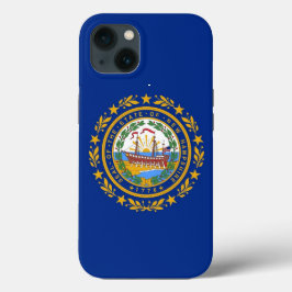Patriotic Apple iPhone 13ケースメイト、ニューハンプシャー iPhone 13ケース
