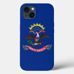 Patriotic Apple iPhone 13ケースメイト、ノースダコタ 13ケース