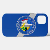 Patriotic Apple iPhone 13ケースメイト、ラスベガス Case-Mate iPhoneケース (裏面 (横))